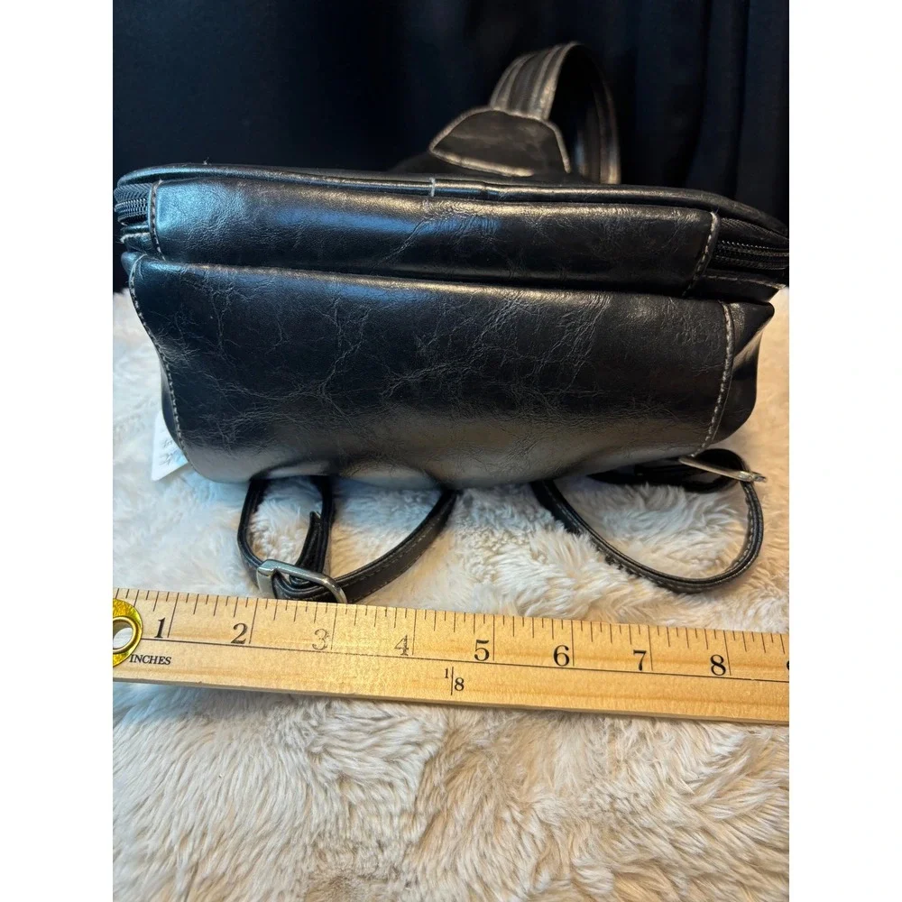 Rosetti black faux